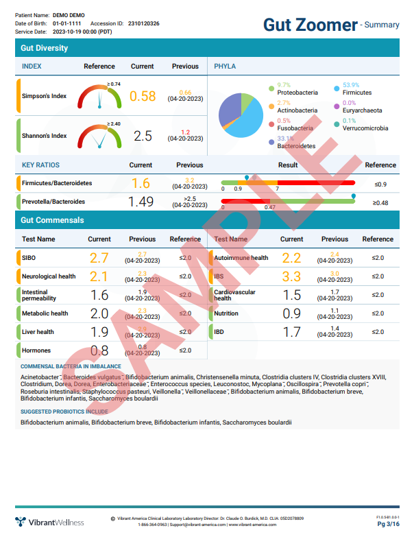 Gut Zoomer Test