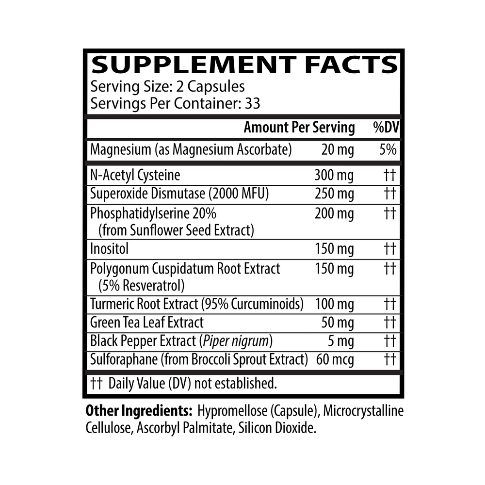 Intracellular Detox Complex