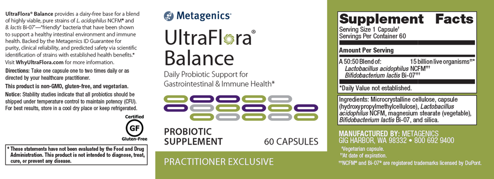 UltraFlora Balance 60ct